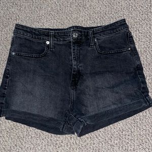 Wild fable black jean shorts
